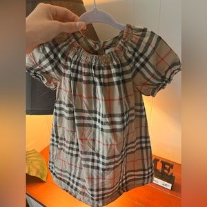 Burberry baby dress